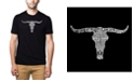 LA Pop Art Men's Premium Word Art T-Shirt - Outlaws